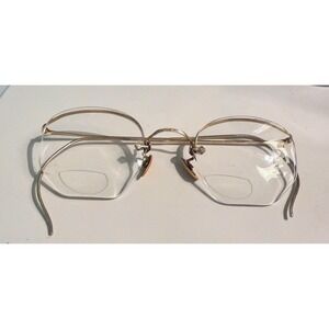 Vintage Gold Filled Wire Frames Eyeglasses Case